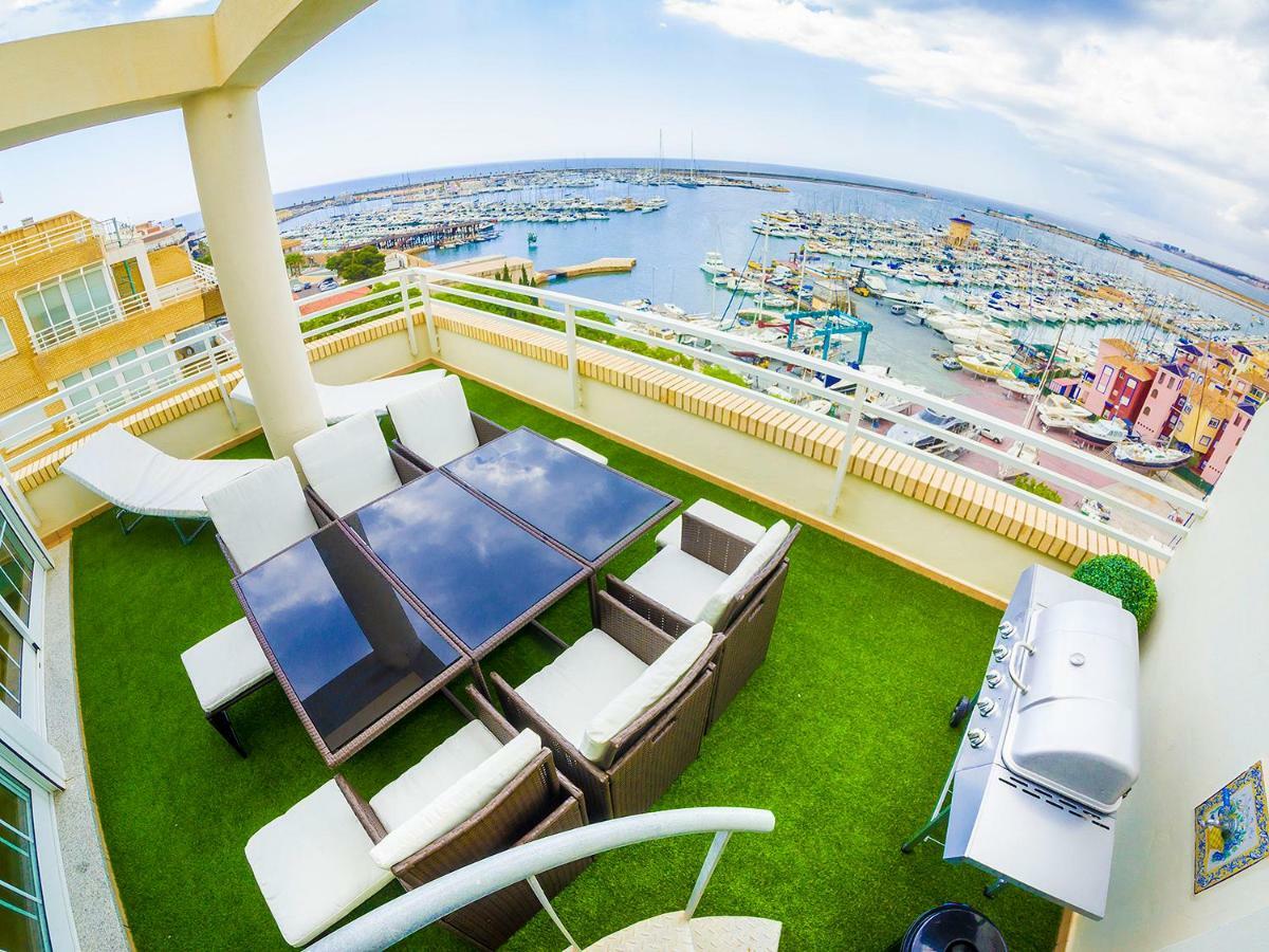 Torrevieja Experience Ático 1ª LÍNEA Apartamento Exterior foto